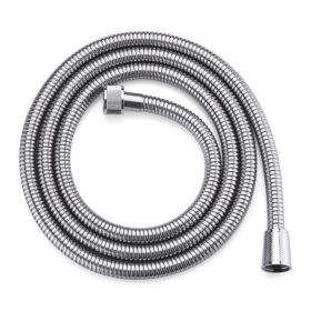 Stainless Steel Shower Hose, 118 Inches, 10 Feet, Extra Long Handheld Shower Hose Extension Replacement, Anti-tangle Flexible Shower Hose Accessory, F
