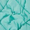 King/Cal King Traditional Microfiber Reversible 3 Piece Comforter Set in Blue/Grey
