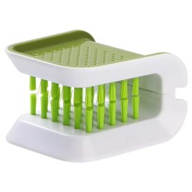 U-Shaped Cleaning Brush-Green (Option: Default)