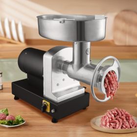 Heavy Duty Electric Meat Grinder 992 Lb/H Capacity 1100W Sausage Stuffer (Option: Black)