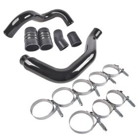 Turbo Intercooler kit Pipe Boot Fits for Ford 6.0L 03-07 F250 F350 F450 F550 Black (Option: 63518002)