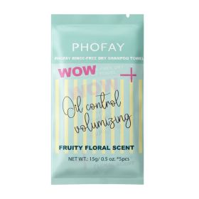C-H011 No-rinse Shampoo Towel (Option: CH011)