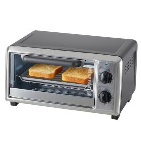 Desktop Oven, Capacity 19 Liters, Power 1300 Watts, Equipped With A Frying Basket, Support Plate And Stand, Can Be Heated Up To 400degree-F At It (Option: 18L)