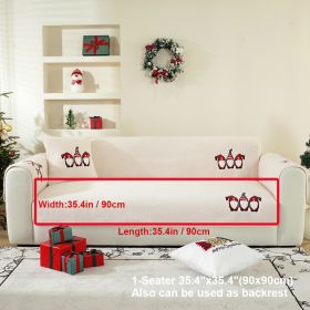 (35.4/35.4in) New Winter Lamb Plush Sofa Cushion With Thickened Plush Seat Cushion And Anti Slip Sofa Cover Cloth Towel 35.4/35.4in (Option: Default)