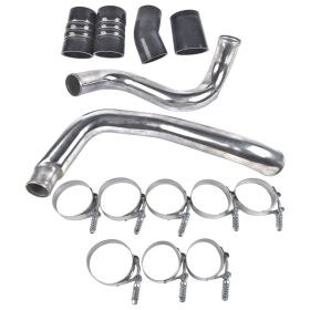 Intercooler Pipe Upgrade Kit Fits for Ford Excursion F250-F550 SD 6.0L 2003-07 Silver (Option: 77957879)
