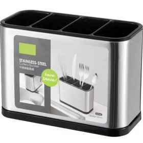 Küchenutensilienhalter Besteckständer Besteckkorb Besteckhalter Aus Edelstahl (Option: 1pc)