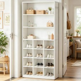 Modern Shoe Cabinet with Adjustable Footpads for Hallway (Option: default title)
