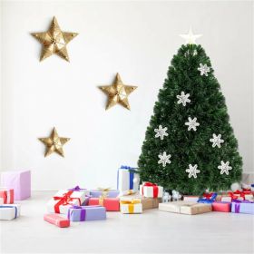 3 Feet LED Christmas Tree with Snowflakes (Option: As picture)