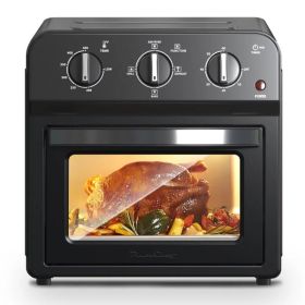 Family Size Air Fryer Toaster Oven Combo,13QT,360° Hot Air Circulation For Healthy Oil-Free Cooking, Multifunctional Convection Contertop Oven, A (Option: FGA13S)
