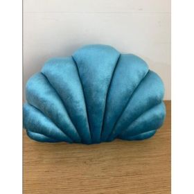Simulation Shell Pillow Cushion Doll Nap Pillow (Option: Royal blue-S)