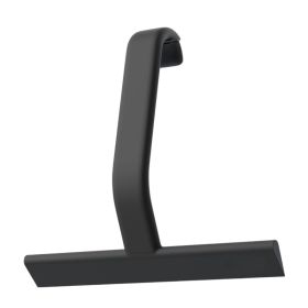 Shower Squeegee 10 Inch, Black Bathroom Glass Cleaner With Built In Hook For Shower Doors, Windows And Smooth Surfaces (Option: MULTI)