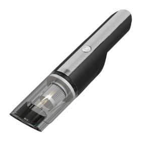 Wireless Silver Car Vacuum Cleaner Wireless Car With Strong Suction Handheld Vacuum Cleaner Small Mini Rechargeable Home Vacuum Cleaner (Color: Silver1)