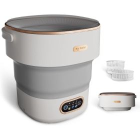 && Promotion Mini Portable Laundry Washer Machine Ideal For Dorm Home And Camping Can Foldable For Small Space (Option: 16L)