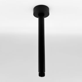 Ceiling Mounted Shower Arm With Flange, Rain Shower Arm Universal Connection, For Fixed Rain Shower Head, 304 Stainless Steel, Bathroom Accessori (Option: 00116992)