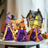 Halloween Decorations - Halloween Decor - 3PCS Witch Plush Gnomes - Cute Hocus Pocus Decorations for Home, Indoor, Office, Table, Party Clearance