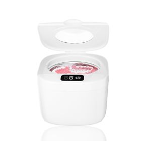 The Ultrasonic Cleaner Uses Ultrasonic Waves To Quickly Remove Dirt. It Is Easy To Operate, Ensuring Worry - Free Cleaning For All Kinds Of Small (Color: White)