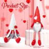 2Pcs Christmas Gnomes Plush Decorations, Christmas Elf Gnomes Swedish Tomte Plush Gnome - Xmas Thanksgiving Home Party Ornaments Boy Girl Decor