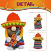 Halloween Decorations - Halloween Decor - 3PCS Witch Plush Gnomes - Cute Hocus Pocus Decorations for Home, Indoor, Office, Table, Party Clearance