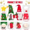 2Pcs Christmas Gnomes Plush Decorations, Christmas Elf Gnomes Swedish Tomte Plush Gnome - Xmas Thanksgiving Home Party Ornaments Boy Girl Decor
