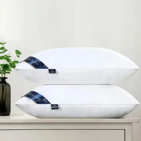 Bed Pillows Blue, 2pack (Option: Q)