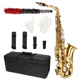 Alto Drop E Paint Gold Saxophone Paint Gold (Option: 25180517)
