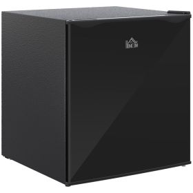 Mini Freezer Countertop, 1.1 Cu.Ft Compact Upright Freezer with Removable Shelves, Reversible Door for Home, Dorm, Apartment and Office, Black (Option: Black-510x465x530 mm)